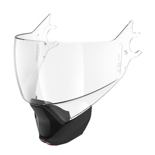 Shark Evojet Blk Visor/Chinbar Clear