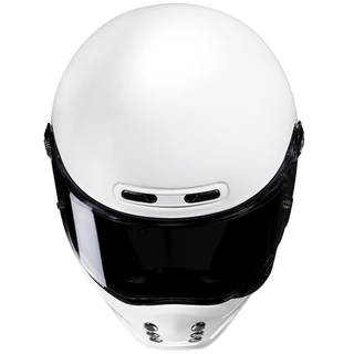 HJC V10 Solid Helmet - White