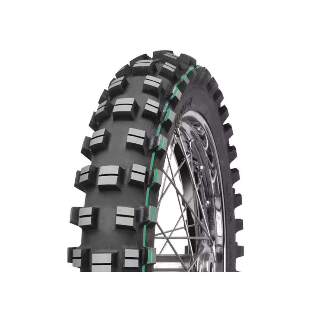 Mitas XT754 120/90-18 Super Light 65M TT Green Stripe Rear Tyre ...