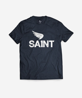 Saint No. 1 Tee Petrol Blue