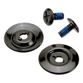 Biltwell Gringo S Lane Splitter Hardware Kit - Black Screw/Black Baseplate