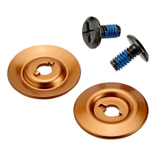 Biltwell Gringo S Lane Splitter Hardware Kit - Black Screw/Bronze Baseplate