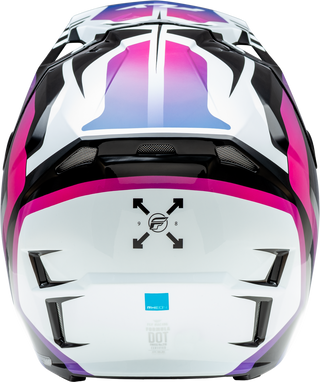 Fly Racing Formula Cp Krypton Helmet - White/Black/Purple