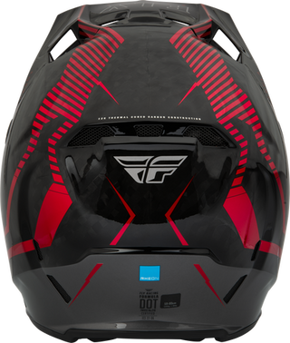 Fly Racing Youth Formula Carbon Tracer Helmet - Red Black