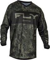 Fly Racing 2024 F-16 Jersey - Black Charcoal
