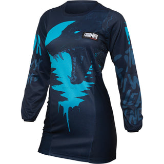 Thor Women's Pulse Counting Sheep Jersey - Midnight/Mint