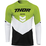 Thor Sector Chev Jersey - Black/Green