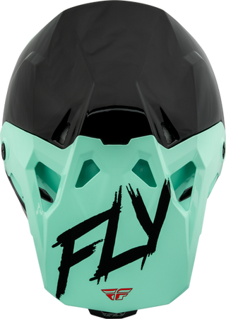 Fly Racing Youth Formula CP S.E. Rave Helmet - Black Mint/Red