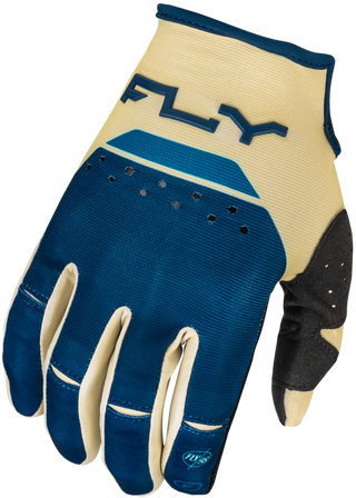 Fly Racing Kinetic Reload 2024 Gloves - Ivory Navy Cobalt