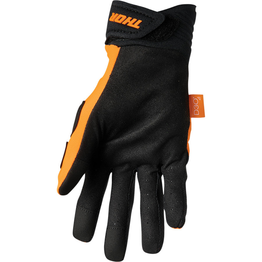 Thor Rebound Gloves - Flo Orange/Black