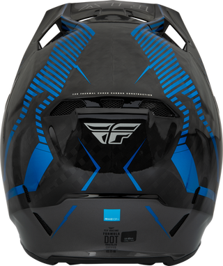 Fly Racing Youth Formula Carbon Tracer Helmet - Blue Black