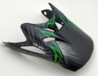 Arai Vx-Pro 4 Barcia Replacement Peak - Green Frost