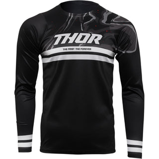 Thor MTB Assist Banger Long Sleeve Jersey - Black