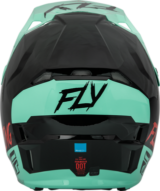 Fly Racing Youth Formula CP S.E. Rave Helmet - Black Mint/Red