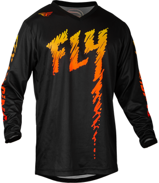 Fly Racing 2024 F-16 Jersey - Black Yellow Orange