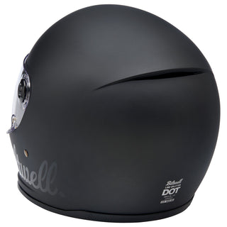 Biltwell Lane Splitter ECE Helmet - Factory Flat Black