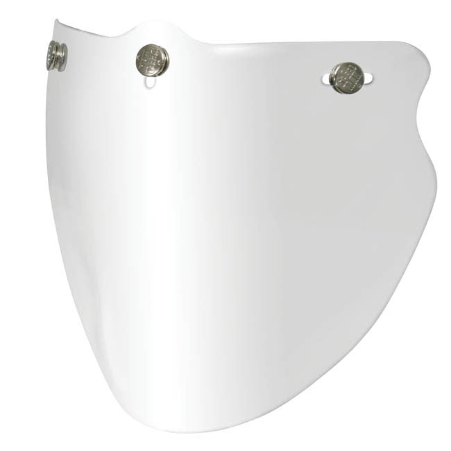 M2R 225 (B1) Universal 3 Stud Replacement Visor - Clear