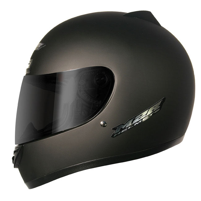 M2R M1 Motorcycle Helmet - Matt Black