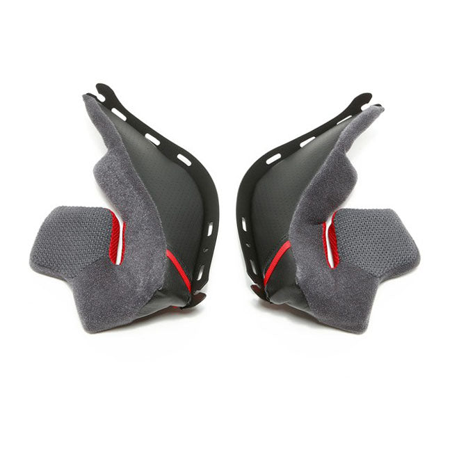 Shoei NXR Helmet Cheek Pads Set 43 MM - Black