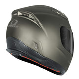 Dririder D-Sport Motorcycle Full Face Helmet - Matte Titanium