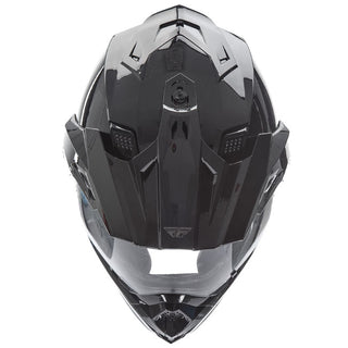 Fly Racing Trekker V2 Motorcycle Helmet - Black