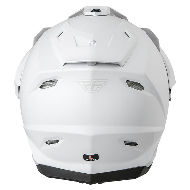 Fly Racing Trekker V2 Motorcycle Helmet - White