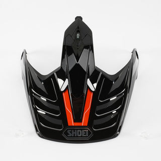 Shoei Hornet ADV (V-460) Seeker TC-8 Replacement Helmet Visor - Black/Red