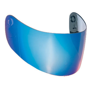 Dririder D-Sport/Compass/Redline Helmets Visor - Blue Iridium