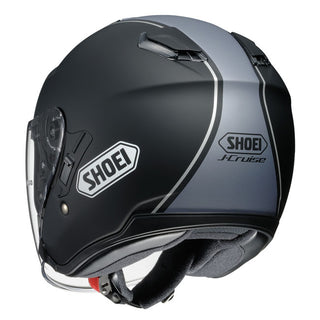 Shoei J-Cruise TC-10 Corso Open Face Helmet - Matt Black - MotoHeaven