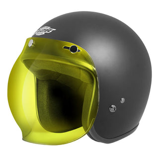 M2R Bubble Visor For B2 Motorcycle Helmet - Yellow