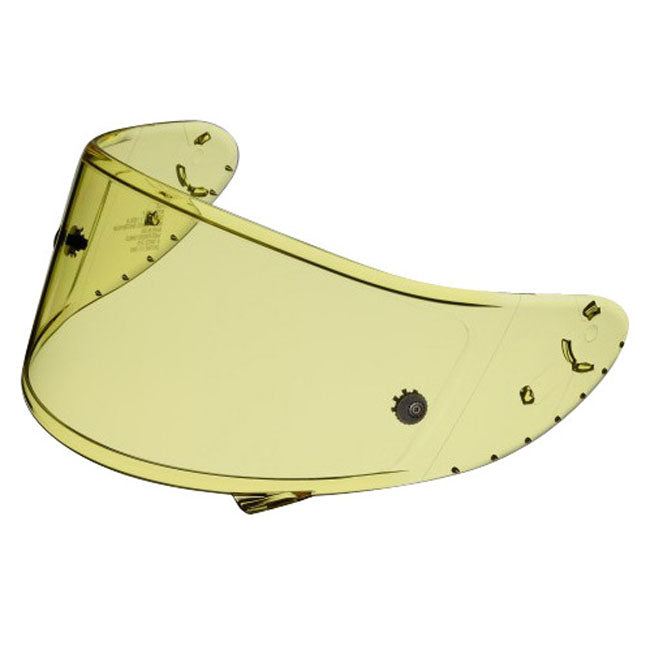 Shoei CWR-F Visor Fits NXR | RYD | X-SPIRIT III - Hi-Def Yellow - MotoHeaven
