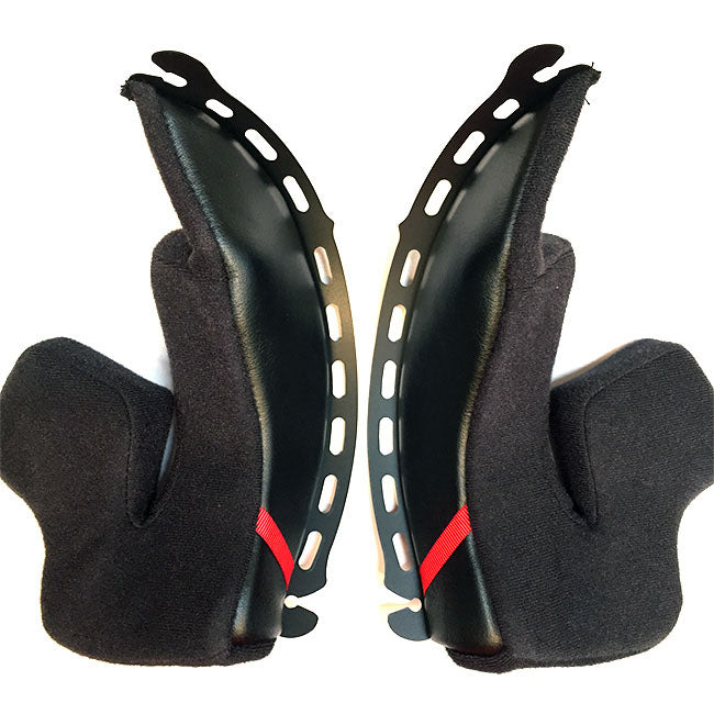 Shoei RYD Helmet Cheek Pads Set 39 MM - Black