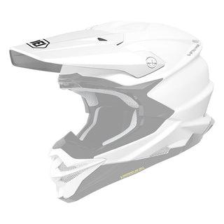 Shoei VFX-WR V-470  Helmet Peak - White