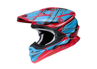 Shoei VFX-WR V-470  Glaive TC-1 Helmet Peak