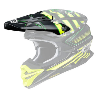 Shoei VFX-WR V-470  Grant 3 TC-3 Helmet Peak