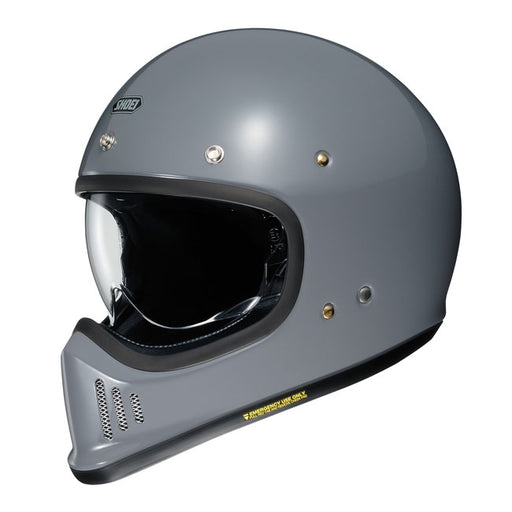 Shoei Ex- Zero Basalt Motorcycle Helmet - Grey - MotoHeaven