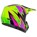 M2R Youth Thunder PC-7 Motorcycle Youth Helmet - Pink