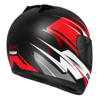 M2R M1 Chase PC-1F Motorcycle Helmet - Red