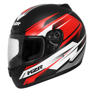 M2R M1 Chase PC-1F Motorcycle Helmet - Red