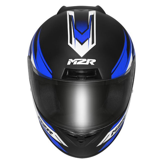 M2R M1 Chase PC-2F Motorcycle Helmet - Blue
