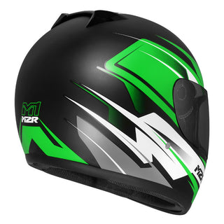 M2R M1 Chase PC-4F Motorcycle Helmet - Green