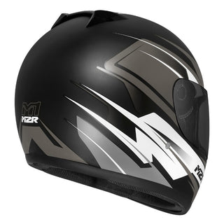 M2R M1 Chase PC-5F Motorcycle Helmet - Grey