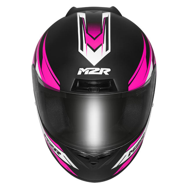 M2R M1 Chase PC-7F Motorcycle Helmet - Pink