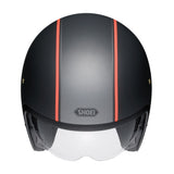 Shoei J.O Carburettor TC-8  Open Face Motorcycle Helmet - Black