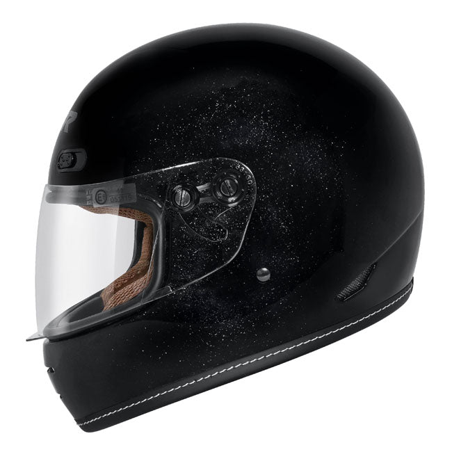 M2R Bolster F-9 Motorcycle Helmet - Metallic Black