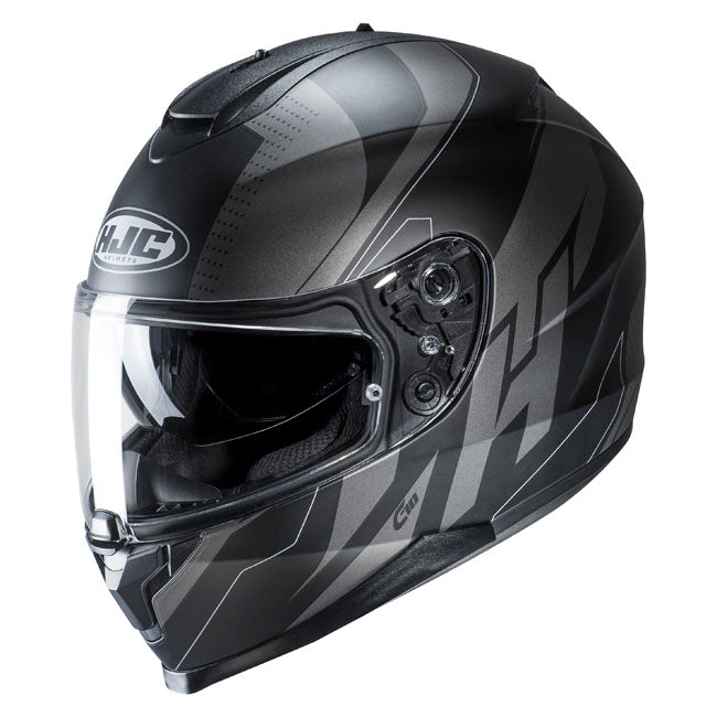 HJC C70 Boltas MC-5SF Motorcycle Helmet - Matte Black/Grey