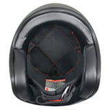 M2R 225 No Studs Open Face Motorcycle Helmet - Vice Titanium