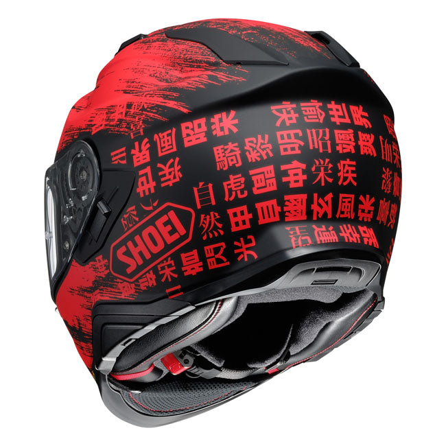 Shoei GT Air II OGRE TC-1  Motorcycle Helmet - Matte Red