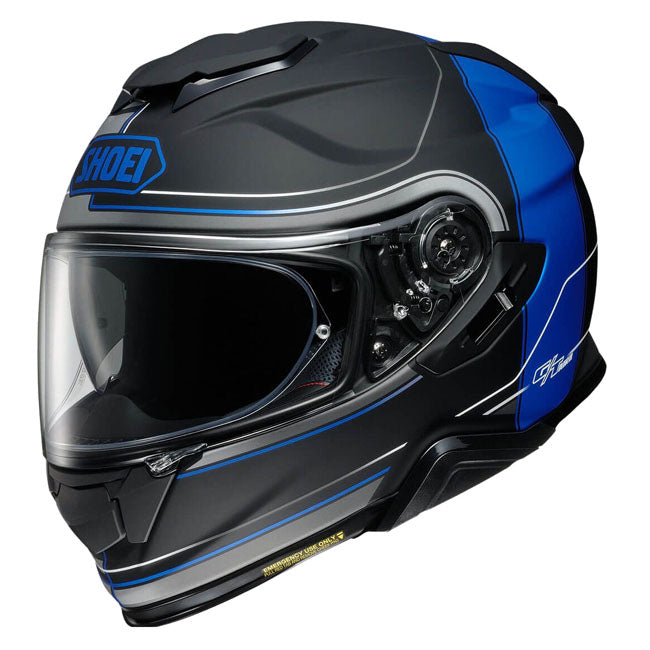 Shoei GT Air II Crossbar TC-10 Motorcycle Helmet - Matte Blue