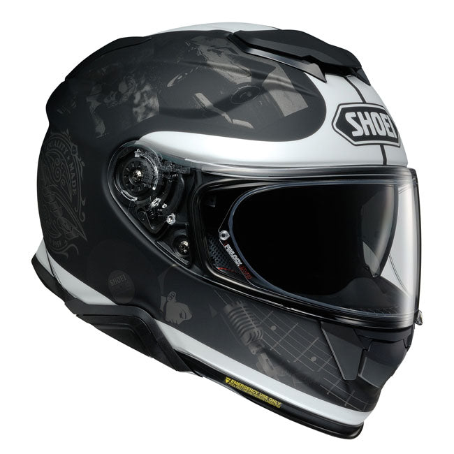 Shoei GT-Air II Reminisce TC-5 Motorcycle Helmet - Black